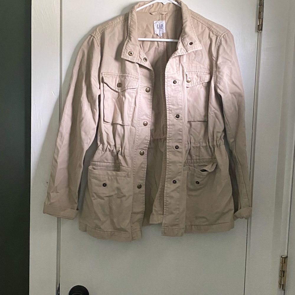 GAP khaki utility jacket